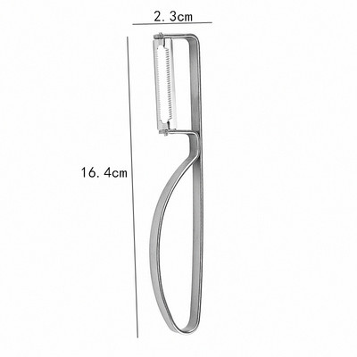 Daržovių kopūstų smulkintuvai nerūdijančio plieno bulvių skustukas, smulkintuvas Rankinis vaisių pjaustyklės žievelės virtuvės įtaisas