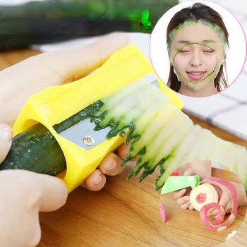 Εργαλεία ομορφιάς σας επιτρέπουν να κόψετε το αγγούρι Beauty Cucumber κοπής μαχαιριού Ακόνισμα μαχαιριών Αξεσουάρ κουζίνας Αποφλοιωτής φρούτων