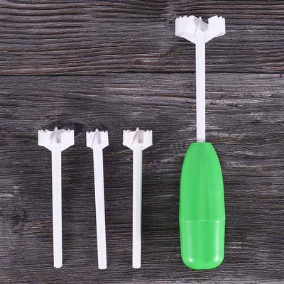 Praktični kuhinjski alati od 4 komada, spiralni rezač povrća, uređaj za kopanje, punjen za povrće, voće, alati za izrezivanje jezgri, spiralizator