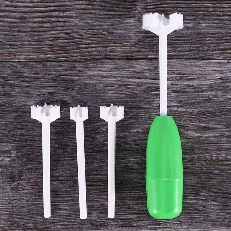 Praktični kuhinjski alati od 4 komada, spiralni rezač povrća, uređaj za kopanje, punjen za povrće, voće, alati za izrezivanje jezgri, spiralizator