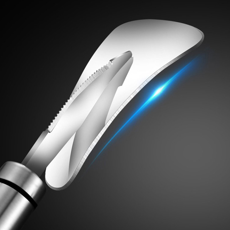 Rozsdamentes acél citromos narancshámozó praktikus gyümölcs grapefruit nyitó vágó konyhai eszközök háztartási eszközökhöz Narancshámozó