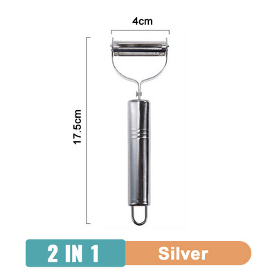 Roostevabast terasest koorija Köögiviljad Puuviljakoorija Kartul Porgand Kurk Multifunktsionaalne riiv Kodune Koorimisnuga Köögitööriist