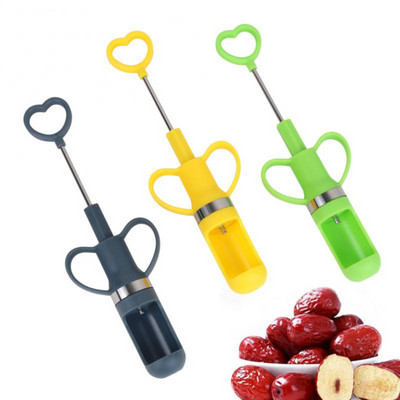 Νέο τζιτζιφιές Pitter Cherry Olive Corer Seed Push Out Tool Εργαλεία λαχανικών Οικιακά εργαλεία αφαίρεσης πυρήνων φρούτων κουζίνας Gadgets κουζίνας