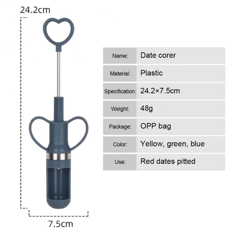 Naujas Jujube Pitter Vyšnių alyvuogių sėklų išspaudimo įrankis Daržovių įrankiai Buitiniai virtuvės Vaisių šerdelių valikliai Virtuvės prietaisai