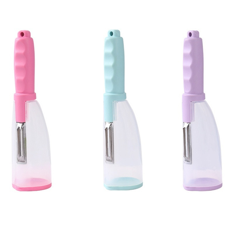 Multifunktsionaalne hoiustamise koorimisnoa tüüp hoiukastiga koorimisnuga Köögiviljade puuviljakoorija tarvikud majapidamises kasutatavad köögitööriistad