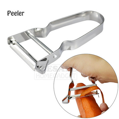 Rezač za guljenje od nehrđajućeg čelika za voće, povrće, krumpir, francuski rezač za mrkvu Kuhinjski alat za rezanje Brzinski rezač za guljenje