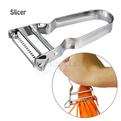 Rezač za guljenje od nehrđajućeg čelika za voće, povrće, krumpir, francuski rezač za mrkvu Kuhinjski alat za rezanje Brzinski rezač za guljenje