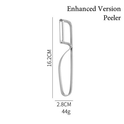 Rezač za guljenje od nehrđajućeg čelika za voće, povrće, krumpir, francuski rezač za mrkvu Kuhinjski alat za rezanje Brzinski rezač za guljenje