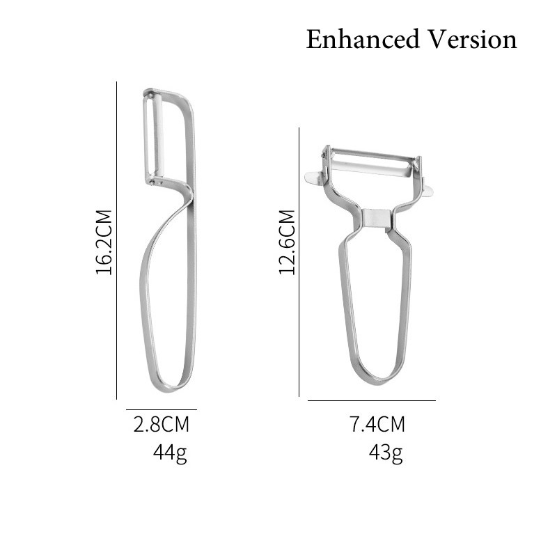Rezač za guljenje od nehrđajućeg čelika za voće, povrće, krumpir, francuski rezač za mrkvu Kuhinjski alat za rezanje Brzinski rezač za guljenje
