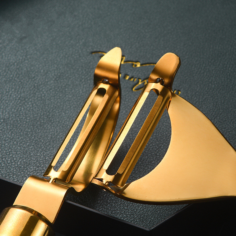 Gulilica od nehrđajućeg čelika Višenamjenska rezačica mrkve Nordijski stil Ribelica za krastavce Rezač Kuhinjski nož za guljenje voća i povrća