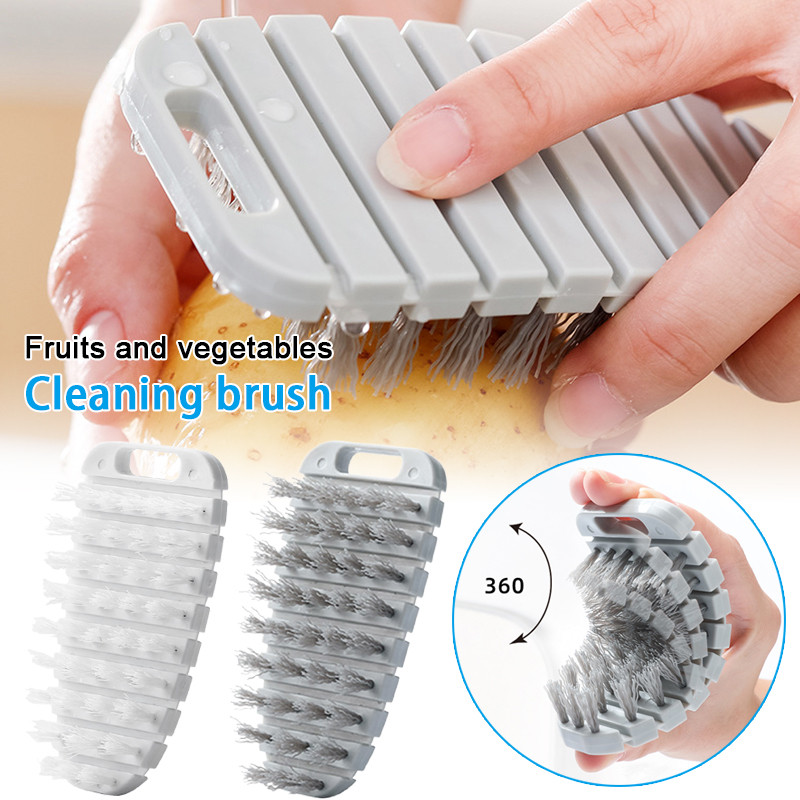 Alat za voće i povrće Hot Sale Fleksibilna četka za čišćenje povrća i voća Deep Clean Četka za ribanje voća Kuhinjski alati za kuhinju