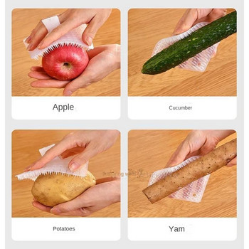 Четки за почистване на картофи и моркови Четка за почистване на плодове и зеленчуци Хранителен силикон Кухненски скрубер Инструменти за почистване Джаджи