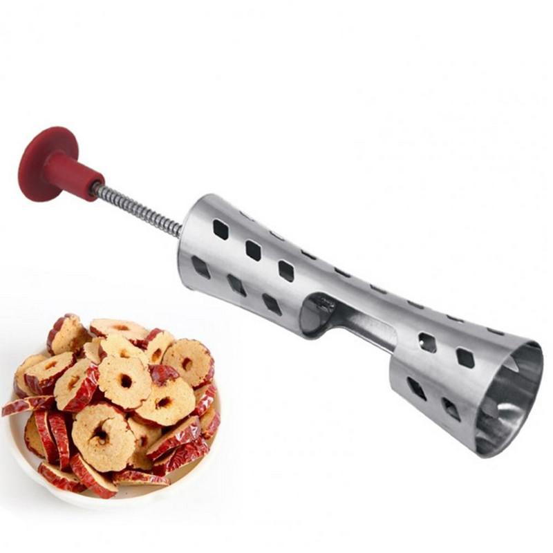 Snack Pecite s lakoćom Korištenje jezgre za datulje Učinkovito guranje jezgre za žižule Bez napora uklonite koštice od žižule Koštice od trešanja s izdržljivom