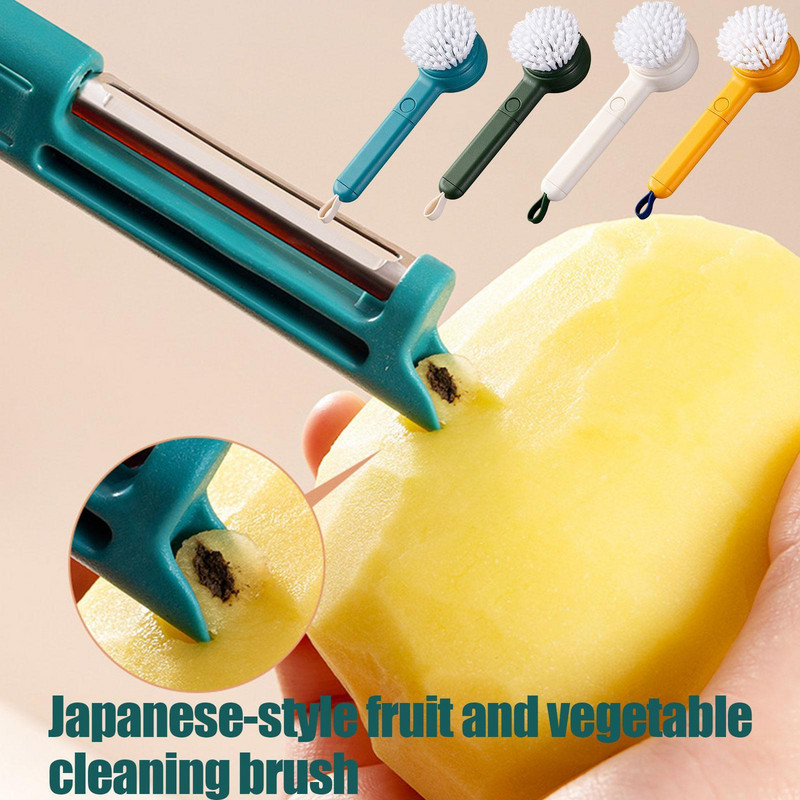 Loominguline juurviljapuhastushari koos koorijaga Köögi puuviljakoorija 1 hoiutarvikud Noaharjad Rippuv kartul 3 M1T6