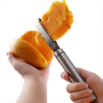 Белачка за нарязване на манго Манго Сплитер Белачка за плодове Нож за нарязване Инструмент за обелване на плодове Изваждане на кубчета Кухненска джаджа