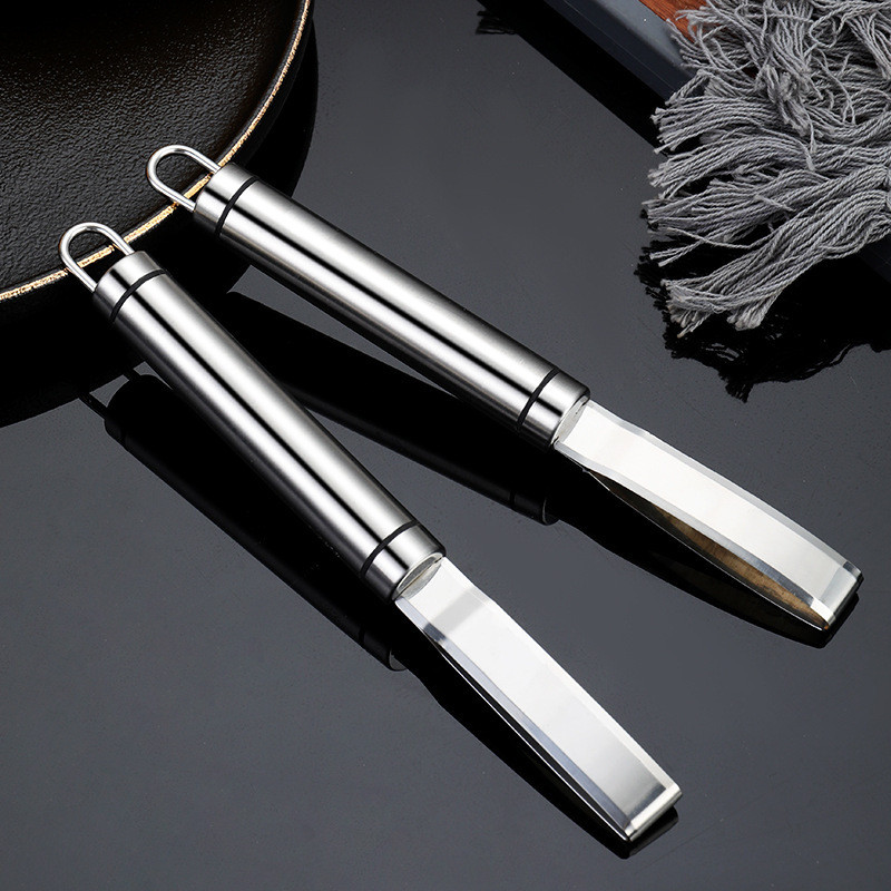 Mangų pjaustyklės skustukas Mangų pjaustytuvas Vaisių skustukas Smulkintuvas Pjaustyklė Peilis Vaisių lupimo įrankis Šerdelės kubeliais supjaustytas virtuvės įtaisas