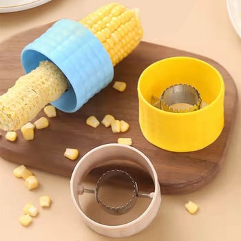 3 Χρώματα Corn Stripper Peeler Cob Cutter Αλωνιστής Corn Stripper Φρούτα λαχανικά Εργαλεία μαγειρέματος Αξεσουάρ κουζίνας Αφαίρεση στάχυ