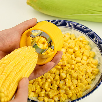 3 Χρώματα Corn Stripper Peeler Cob Cutter Αλωνιστής Corn Stripper Φρούτα λαχανικά Εργαλεία μαγειρέματος Αξεσουάρ κουζίνας Αφαίρεση στάχυ