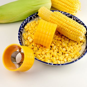 3 Χρώματα Corn Stripper Peeler Cob Cutter Αλωνιστής Corn Stripper Φρούτα λαχανικά Εργαλεία μαγειρέματος Αξεσουάρ κουζίνας Αφαίρεση στάχυ