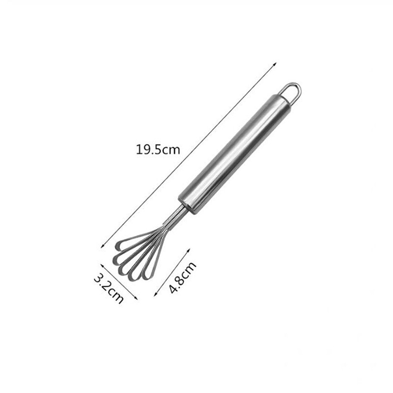 Loominguline roostevabast terasest purustatud kookosnuga Kodu kookospähkli riiv Kookospähkli liha kaabits kala puu hööveldamine