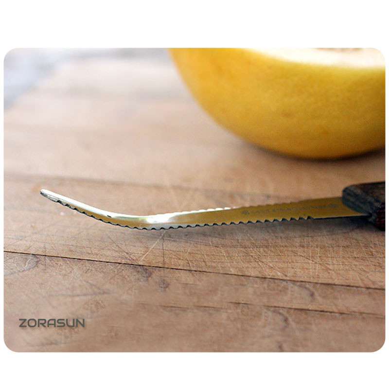 ZORASUN greipfruudi nuga roostevabast terasest greibi lusika koorimisriistad