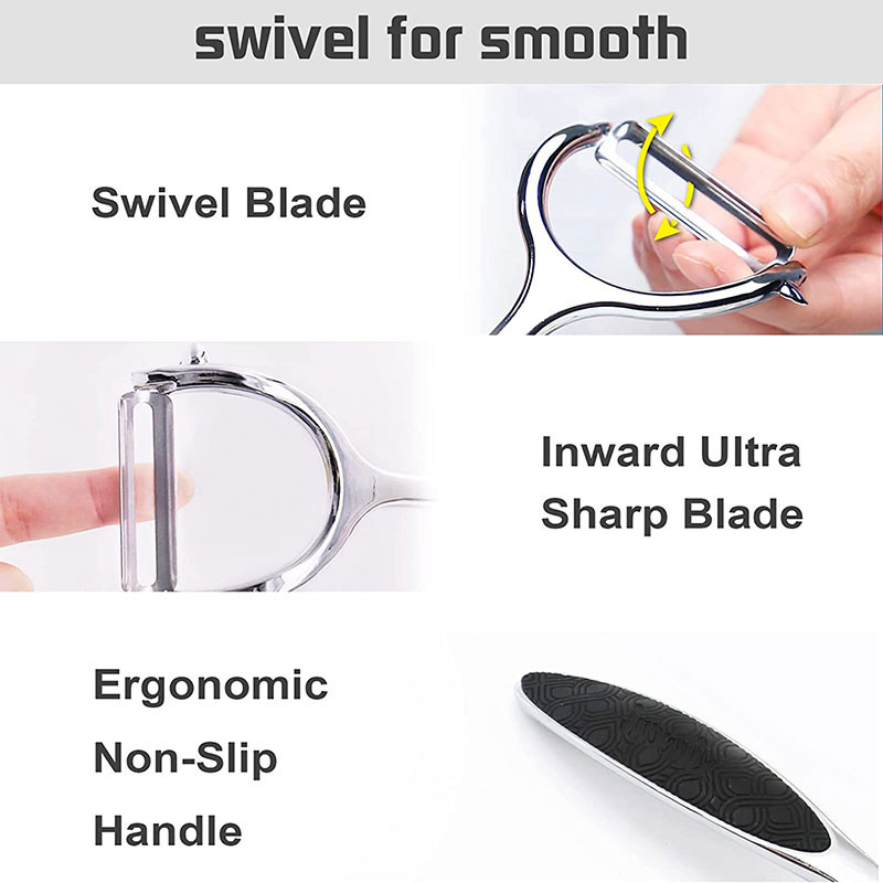 Köögiviljakoorija puu-porgandi-kartulikoorija viilutaja roostevaba multifunktsionaalne terav riiv Puuviljatööriistad köögitarvikud