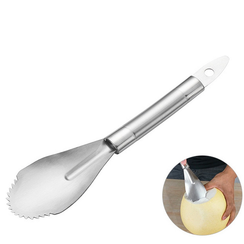 Nástroj na odstraňovanie škrabiek na pomaranče z nehrdzavejúcej ocele, odolný a bezpečný, ľahko použiteľný, vhodný na šúpanie mnohých druhov ovocia a grapefruitov, kuchynské náradie