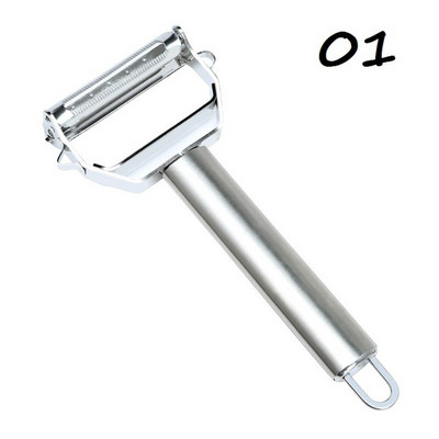 Plačiasnukis skustuvas nerūdijantis plienas vaisių peilis kopūstų tarkos salotos bulvės namų įtaisai daržovės įrankiai virtuvės priedai