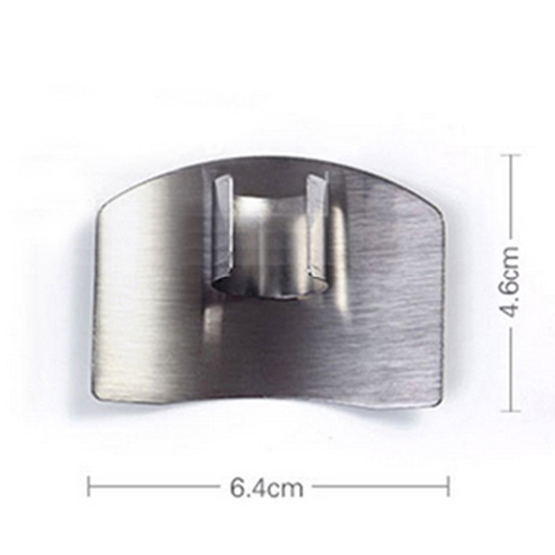 Virtuvės aksesuarai Nerūdijančio plieno pirštų apsauga Peilis Pjovimo pirštų Apsauga Įrankiai Saugus Maisto gaminimo Pagalbininkas Virtuvės prietaisai