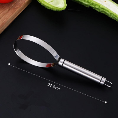 Nerūdijančio plieno mango pjaustyklės skustuvas rankinis vaisių kivių arbūzo šerdies nuėmiklis, pjaustytas kubeliais salotų įrankis virtuvės įtaisas