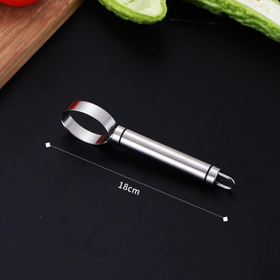 Nerūdijančio plieno mango pjaustyklės skustuvas rankinis vaisių kivių arbūzo šerdies nuėmiklis, pjaustytas kubeliais salotų įrankis virtuvės įtaisas