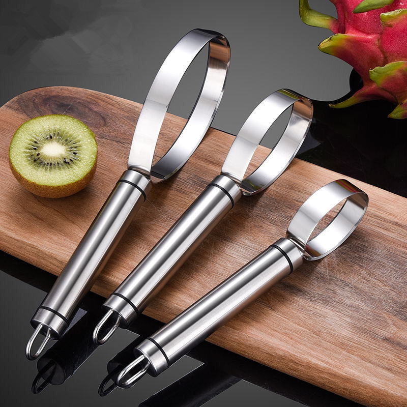 Nerūdijančio plieno mango pjaustyklės skustuvas rankinis vaisių kivių arbūzo šerdies nuėmiklis, pjaustytas kubeliais salotų įrankis virtuvės įtaisas