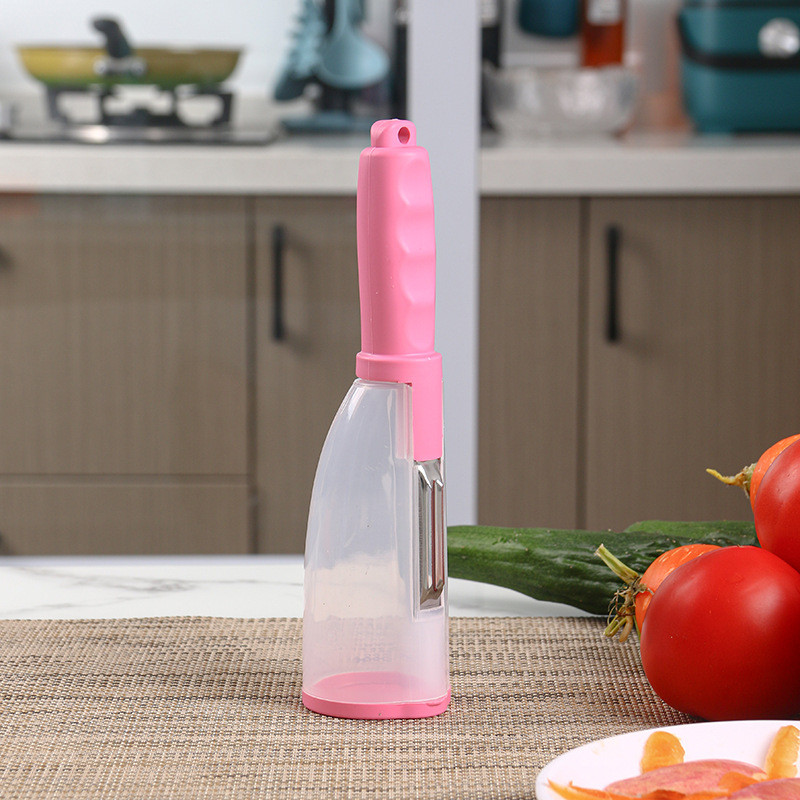 Multifunktsionaalne hoiutüüpi koorimisnuga Koorimisnuga hoiutoruga Koorimismasin Õunatarvikute Koorimisnuga Kodumajapidamises kasutatavate koorimisnuga