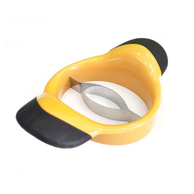 Naujausios daugiafunkcinės mango šerdies pjaustyklės nerūdijančio plieno mango pjaustyklės, guminės neslystančios rankenos, šerdies skustukas, virtuvės įrankiai