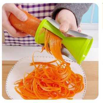 ΝΕΟ Σπειροειδές τεμαχισμό φρούτων λαχανικών Συσκευή κοπής Slicer Peeler Εργαλείο κουζίνας Spiralizer κόφτης τρίφτης εργαλείο κουζίνας