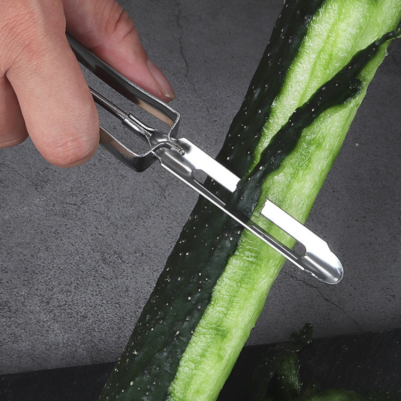 Roostevabast terasest köögiviljakoorija lõikur Pööratav kartuli-porgandi käsikoorija Toidu-puuvilja-köögiviljalõikur Köögitarvikud