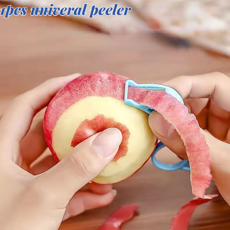 1PC Gulilica za voće i jabuke Gulilica za povrće Prsten za guljenje od nehrđajućeg čelika Prijenosni ručni gulitelj za guljenje naranče Kuhinjski alati