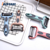 Εργαλείο αποφλοίωσης φρούτων 3 σε 1 Αποφλοιωτής μήλου Εργαλείο τεμαχισμού λαχανικών Πολλαπλών λειτουργιών Μαχαίρι καθαρισμού 3 πλευρών Κουζίνα Pelapatate Gadgets