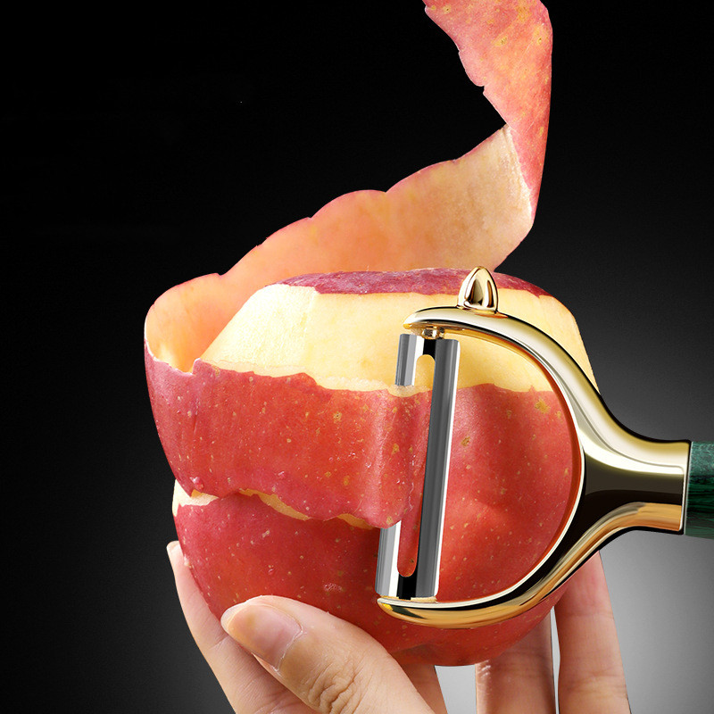 Mașină de curățat legume, oțel inoxidabil, multifuncțională, ultra ascuțită, răzătoare pentru fructe, tăietor, unelte de bucătărie de lux, gadgeturi