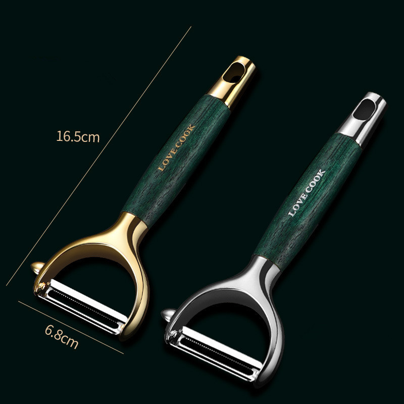 Mașină de curățat legume, oțel inoxidabil, multifuncțională, ultra ascuțită, răzătoare pentru fructe, tăietor, unelte de bucătărie de lux, gadgeturi