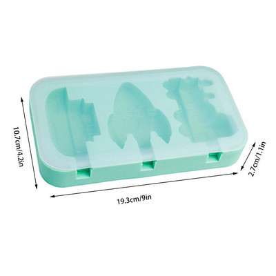 1 tk silikoonist jäätisevorm DIY paprikavormid Armsad multifilmijäätisevormid PP-pulkadega Jääpopi valmistamise vormi köögividinad