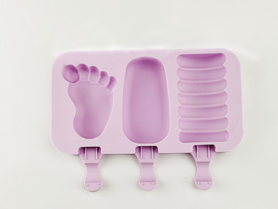 Silikoonist jäätisevorm Teemant väike ovaalne DIY omatehtud paprikavormid magustoidujäätise meisterdamise korduvkasutatav tööriist