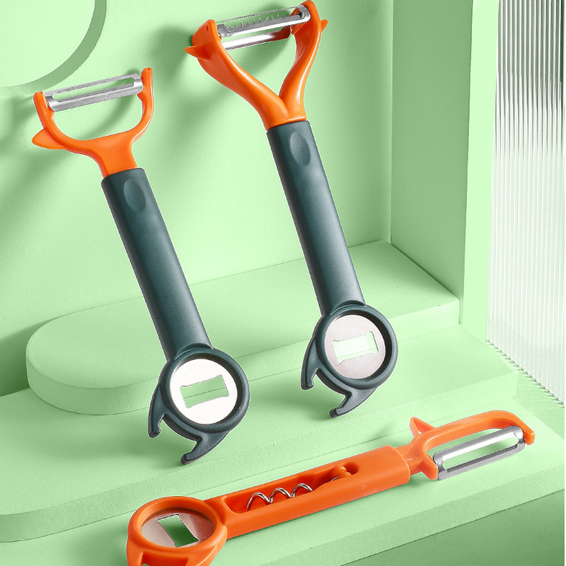 Köögi köögiviljakoorija Melonihöövel Kahepealine koorija Pudeliavaja Majapidamises kasutatavad mitmeotstarbelised puu- ja köögiviljatööriistad