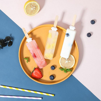 Καλούπια Popsicle Εξοικονόμηση Χώρου Παγωτομηχανή Δίσκος Σορμπέ Εύκολης Αποδέσμευσης Επαναχρησιμοποιήσιμος Φόρμα Kulfi Δίσκος φόρμας παγωτού