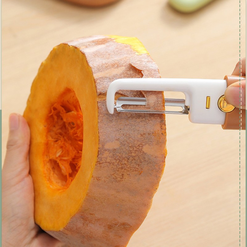 Kaasaskantav ja multifunktsionaalne kaks-ühes puuviljanuga, koduköögi koorija ja kaabitsa vidinad koju