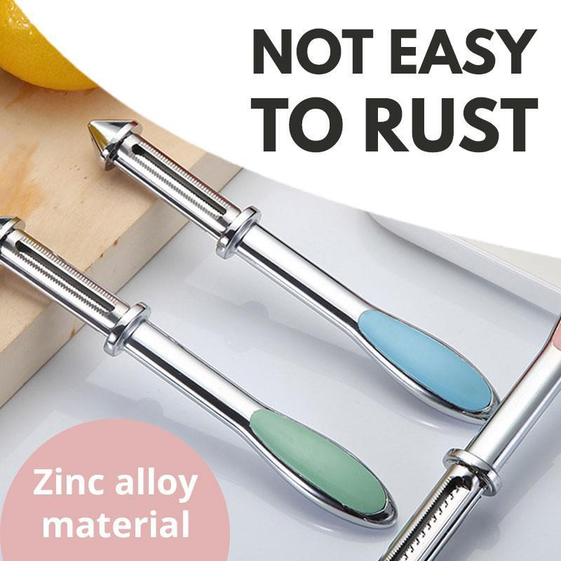 Daugiafunkcis nerūdijančio plieno vaisių daržovių skutimo peilis + žuvies žvynų grandiklis žuvies odos valymo šepetys morkų skutimo įrankis