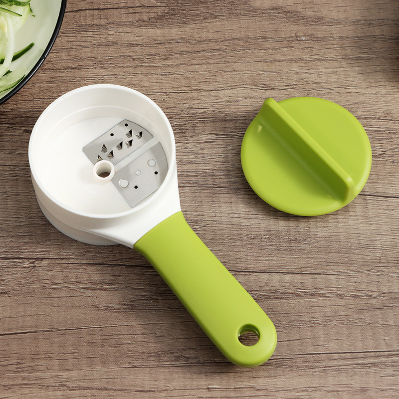 Daržovių pjaustyklės Įrankiai Spiralinis skustukas, trintuvas, spiralės, cukinijų spagečių salotų gamintojas Makaronai, spiralizatorius, nerūdijantis plienas