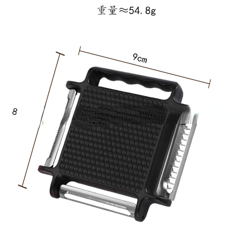 Višenamjenski 3 u 1 set gulilica Rezač Gulilica od nehrđajućeg čelika Sjeckalica Rezač Oštrica za koru Rende Kuhinjski alat