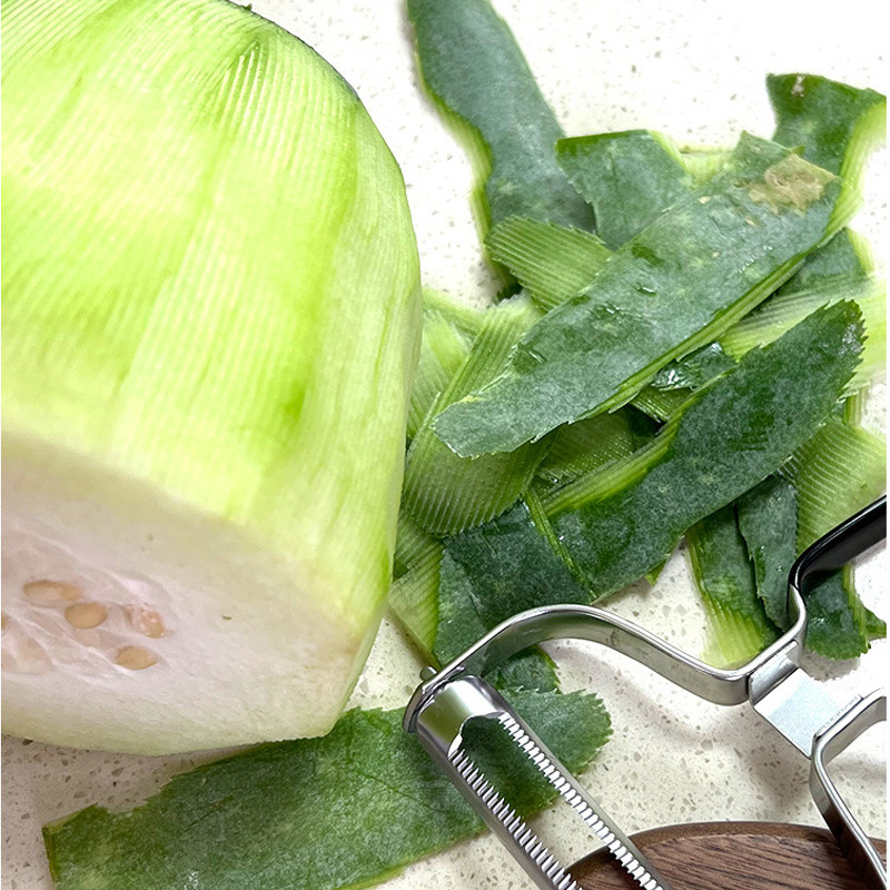 9,5 cm od nehrđajućeg čelika, veliki rezač sa širokim otvorom, gulilica za krastavce, nož za guljenje voća, artefakt za rezanje