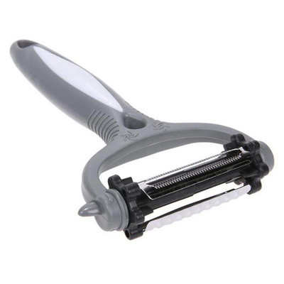 Köögividinaga kartulikoorija Multifunktsionaalne 360-kraadine pöörlev köögiviljakoorija lõikur Melonihöövli riiv Köögi keedutööriist